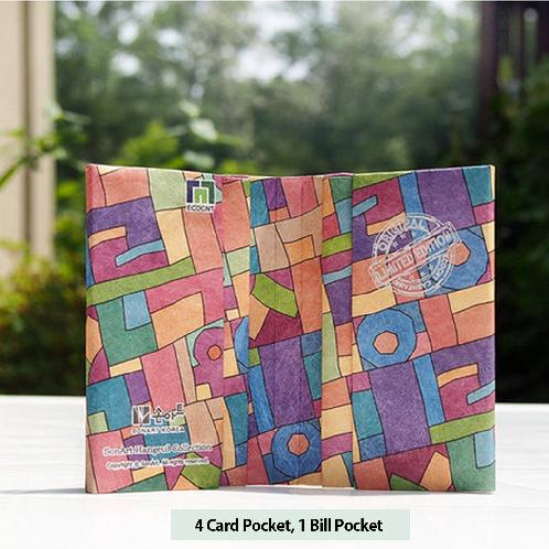 [ECOCNT] Handmade Card Holder - Ultra Light / Recyclable / Moisture Permeance / Waterproof / Dustpro